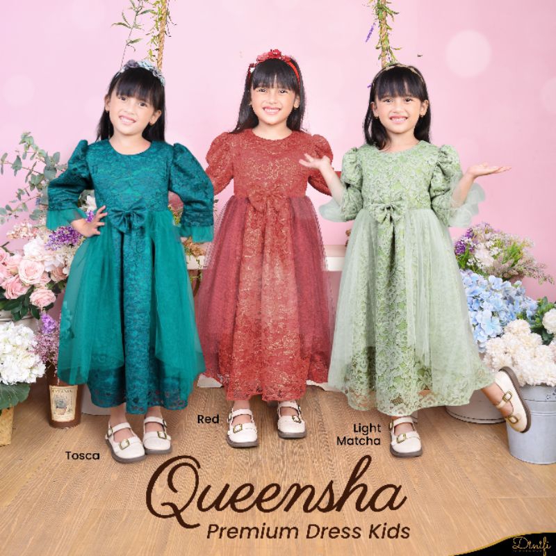 Queensha Premium Dress Kids
