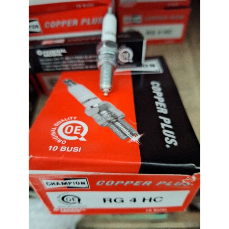 Busi champion RG4HC busi kharisma busi supra x125