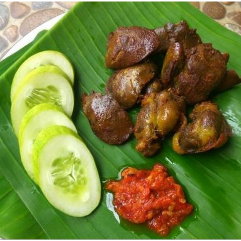 

Ati Ayam Empela Goreng