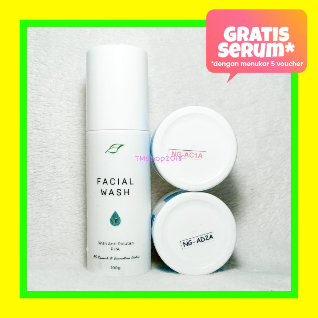 Naavagreen Paket Jerawat (fw,ac1a,ad2a) by dr Fredi Setyawan Original Skincare Krim Jerawat Acne Cre