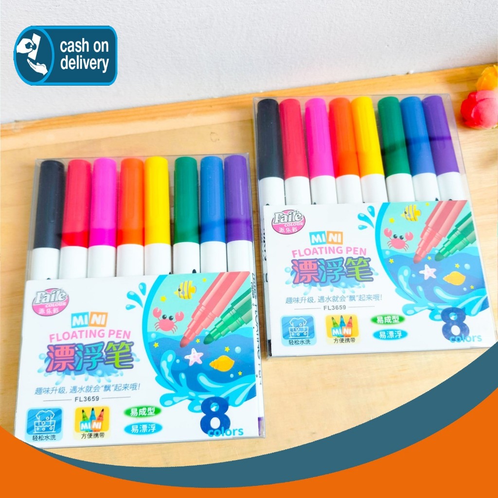 

SPIDOL MINI FLOATING PEN PAILE BISA MENGAPUNG 1 BOX ISI 8 PCS FL3659 WARNA WARNI ALAT TULIS KANTOR SEKOLAH HIGHGLIGHTER KEKINIAN VIRAL MURAH TERMURAH COD