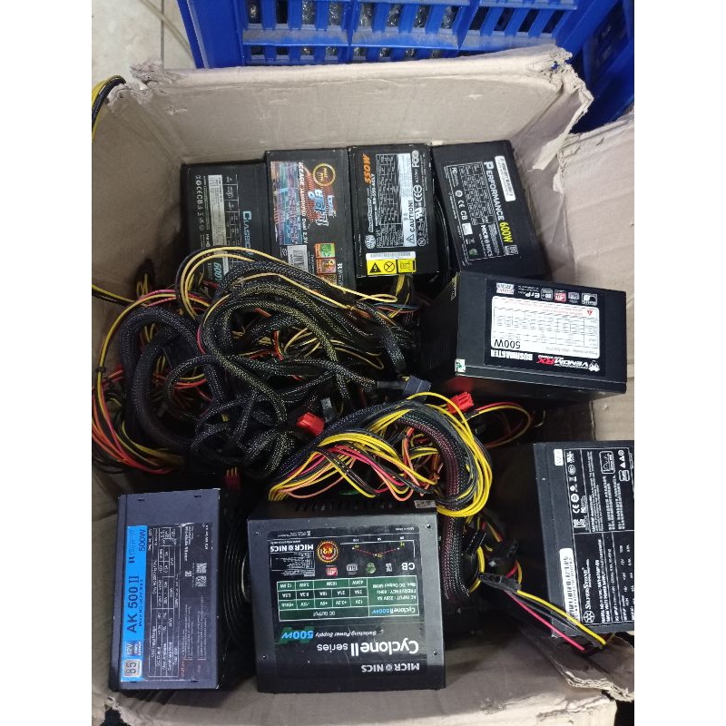 PSU | POWER SUPPLY PURE 500-600WATT 80PLUS NORMAL