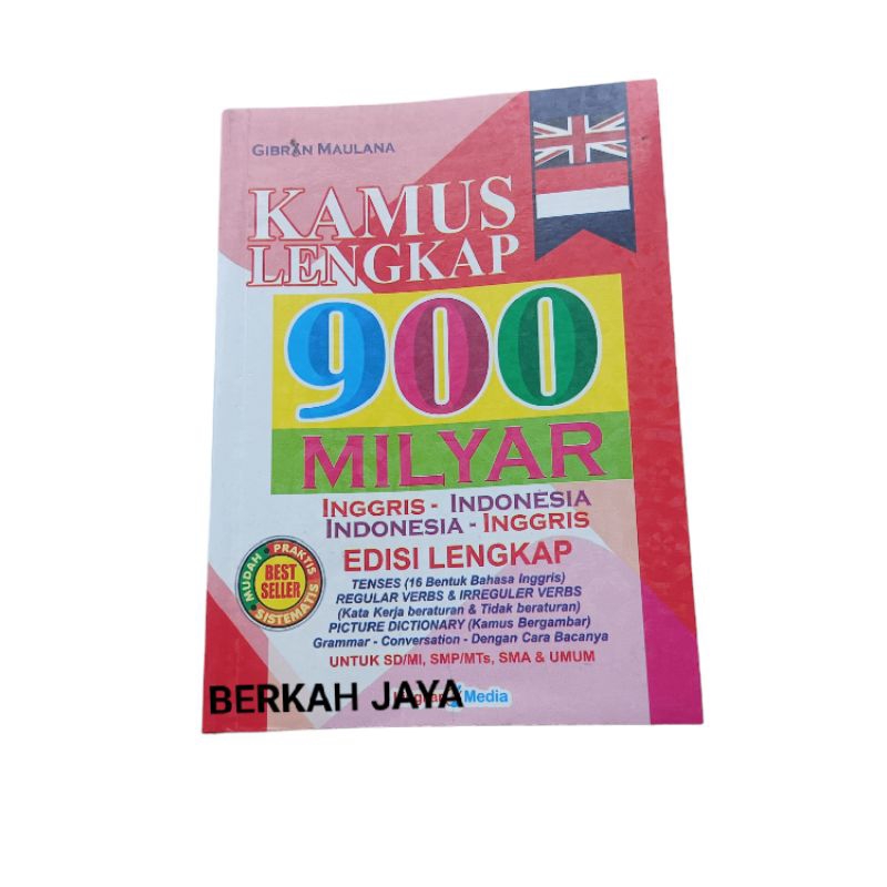 

KAMUS LENGKAP 900 MILYAR UKURAN 3/4