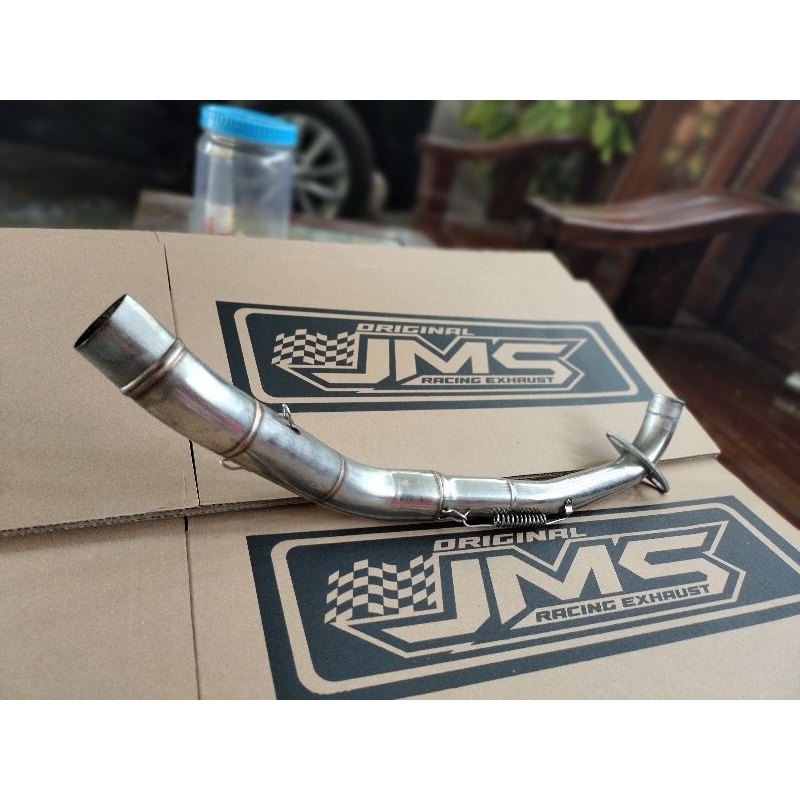 leher knalpot aerox bending inlet 38 mm