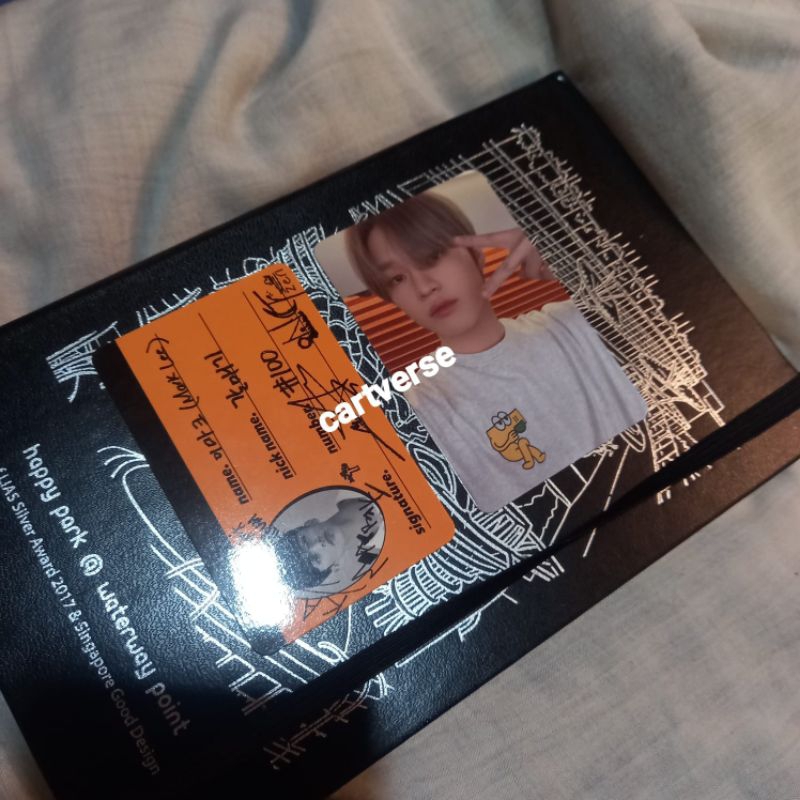 [BUNDLING] NCT photocard pc mark crew card we go up wgu & chenle cafe