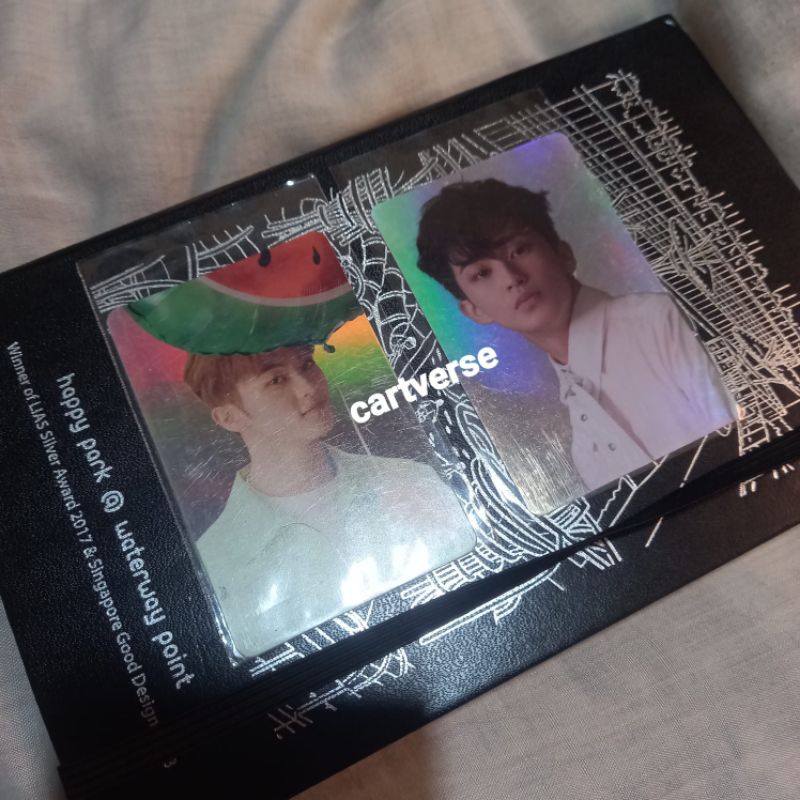 [BUNDLING] photocard pc mark nct holo sg 2021 aladdin & mark regular irregular sticker pc