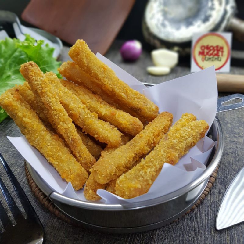 Chicken Nugget Stick Ayam Homemade 500 gram Nuget Naget Frozen Food