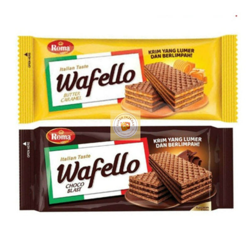 

Roma Wafello Wafer All Varian Butter Caramel / Chocolate