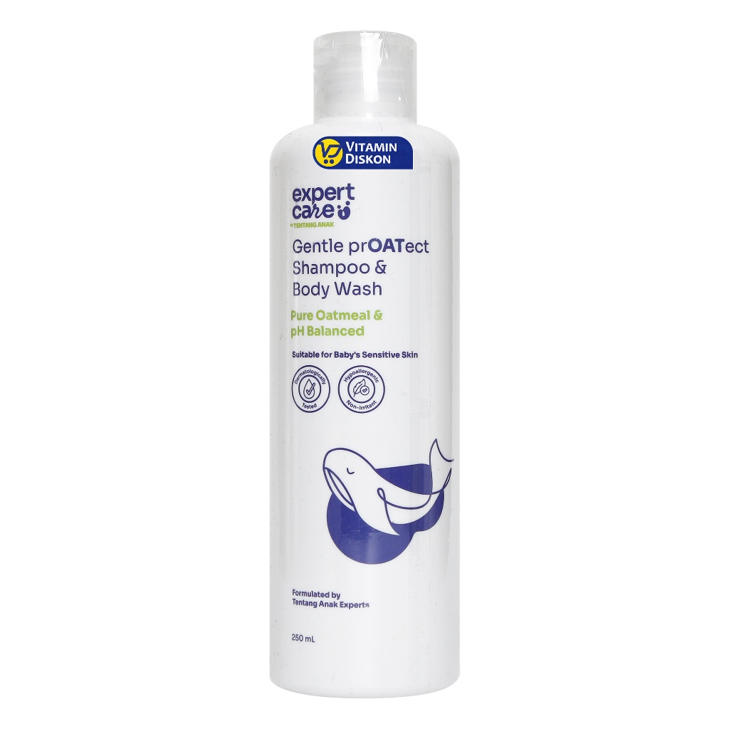 EXPERT CARE GENTLE PROATECT SHAMPOO AND BODY WASH 250ML