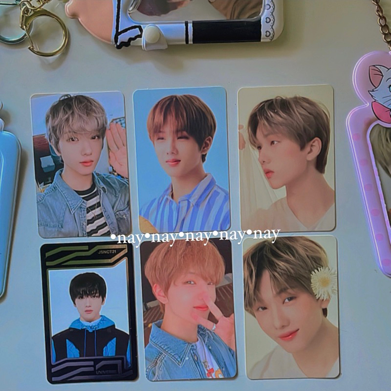 photocard jisung sg22 bene smstore ar beyond live universe card