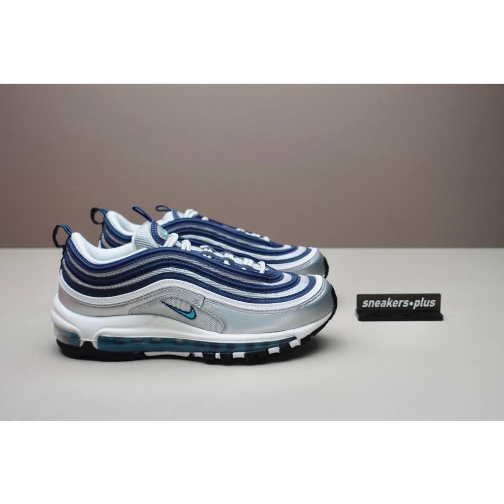 Nike Air Max 97 Silver Chroline Blue 100% Original