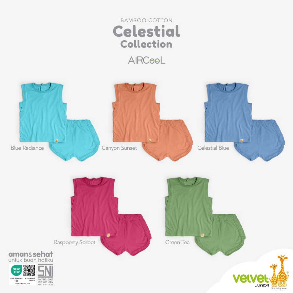 VELVET JUNIOR Celestial Bamboo Cotton Kutung Sport Series 2