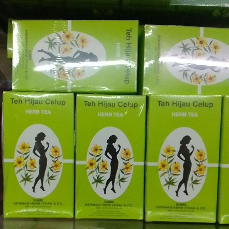 

teh hijau slim herb tea isi 40.s