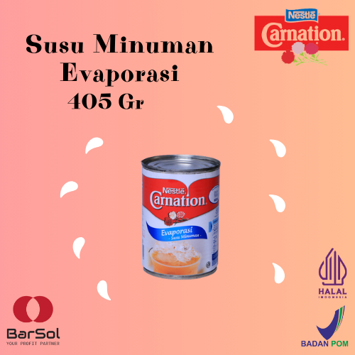 

Nestle Carnation Susu Evaporasi 405 Gr - Barsol Indonesia