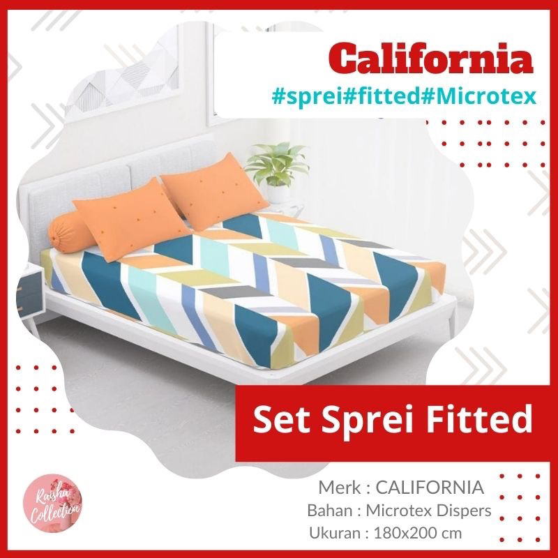 sprei california 180x200