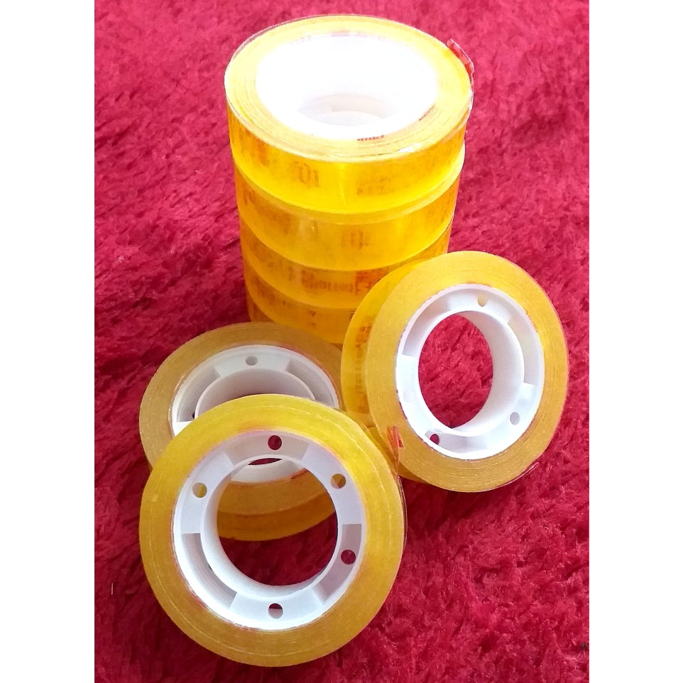 Isolasi Nachi 12mm x 25 yard bening kecil tebal, isolasi Nachi kecil