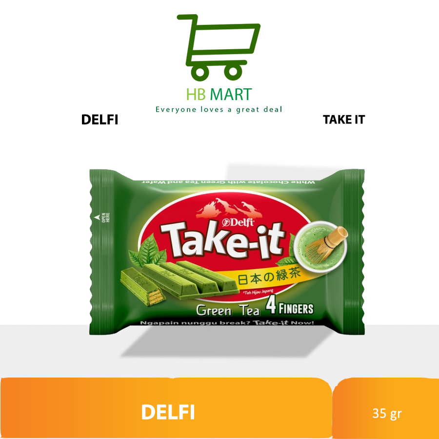 

DELFI TAKE-IT 4F GREEN TEA 35GR