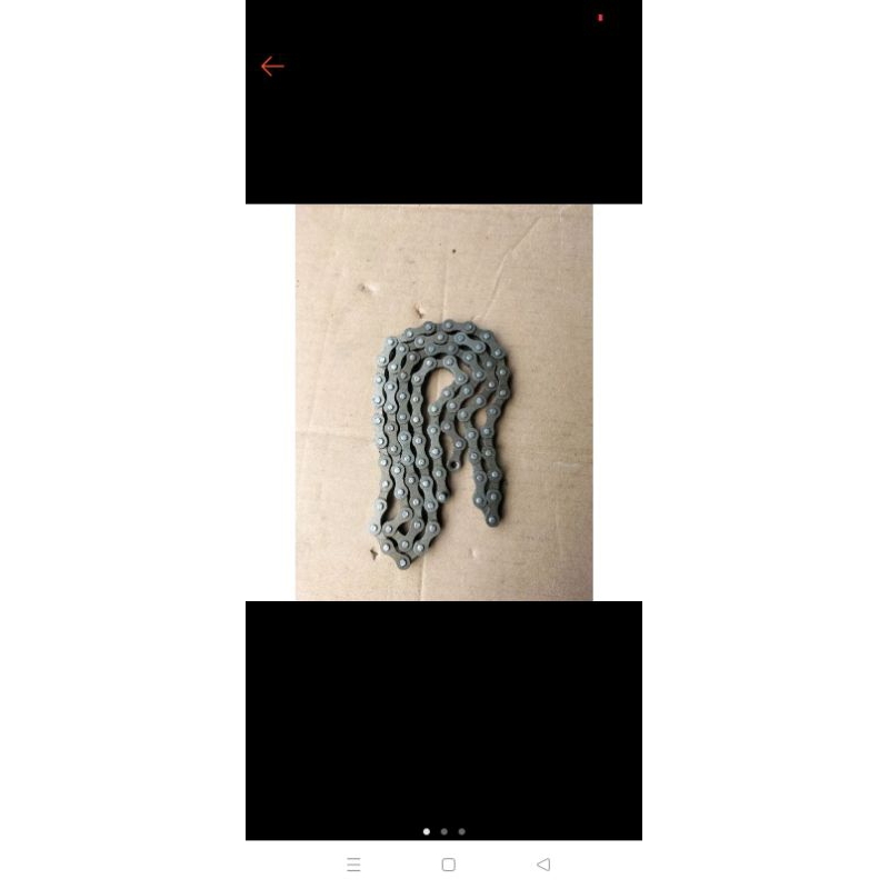 rantai sepeda BMX dan lainnya ukuran 16,18,20 dasar baja original