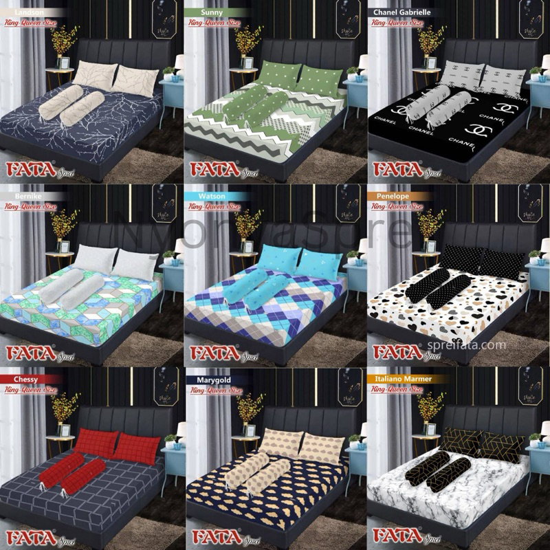 Sprei Fata King 180x200 Motif