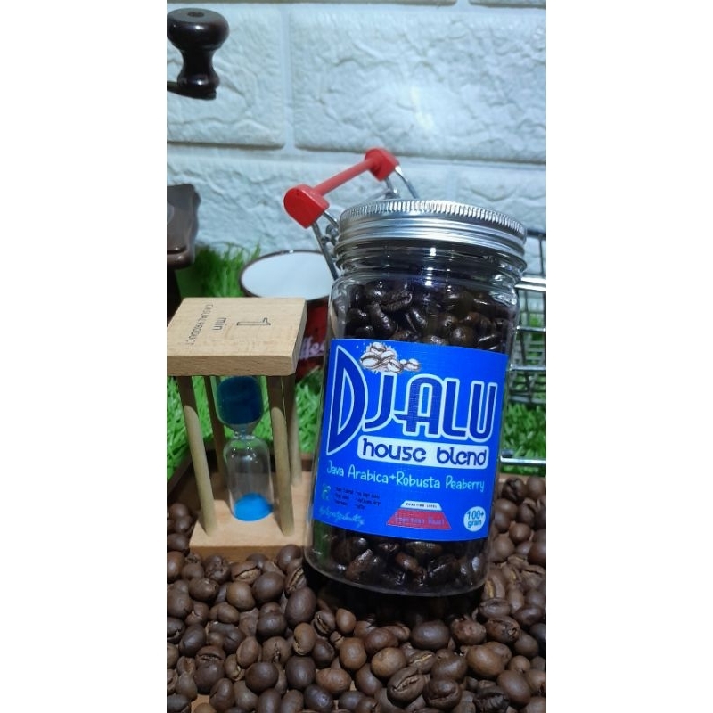 

House Blend peaberry Coffee//kopi DJALU Houseblend//Java House Blend Coffee