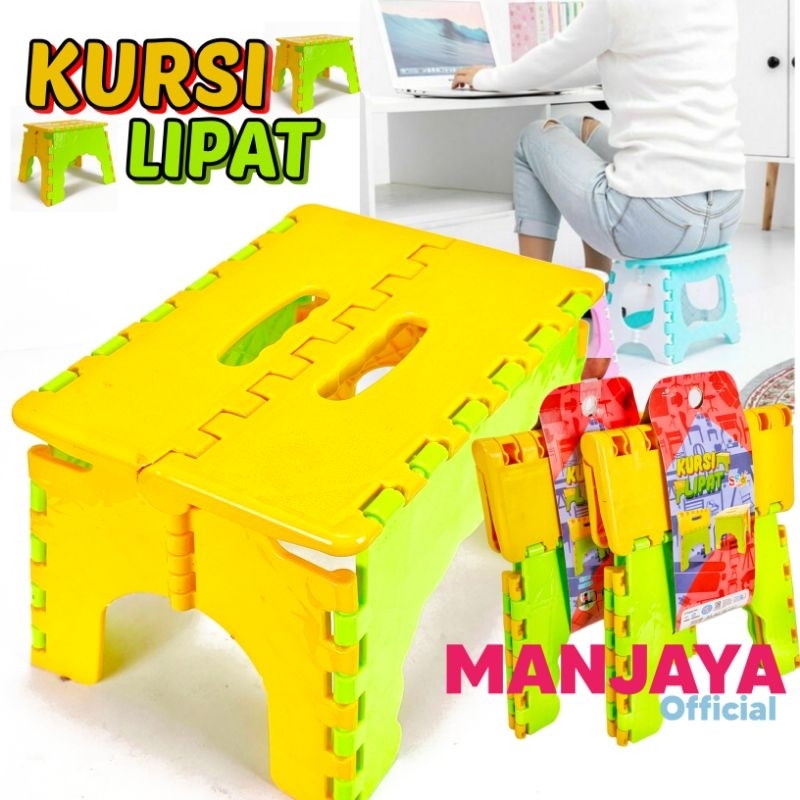 KURSI LIPAT PORTABEL KURSI DUDUK BISA BUAT PIJAKAN KURSI PLASTIK LIPAT MURAH SS1332