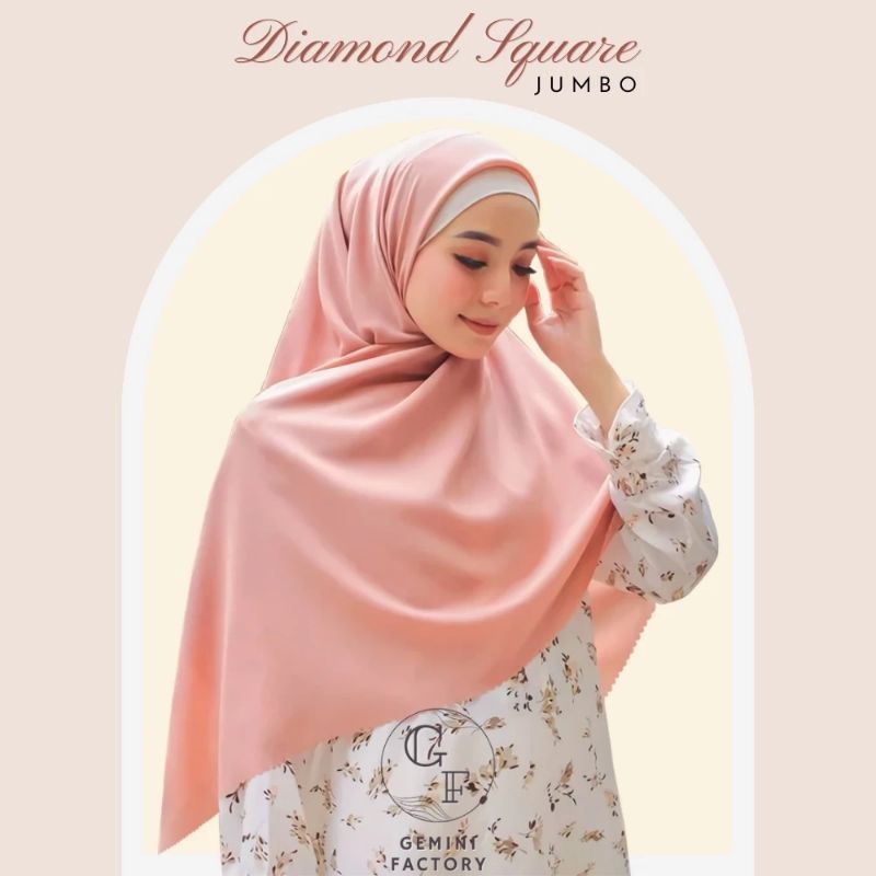 Kerudung Dharmawanita Lasercut Syar'i Jumbo 130cmx130cm