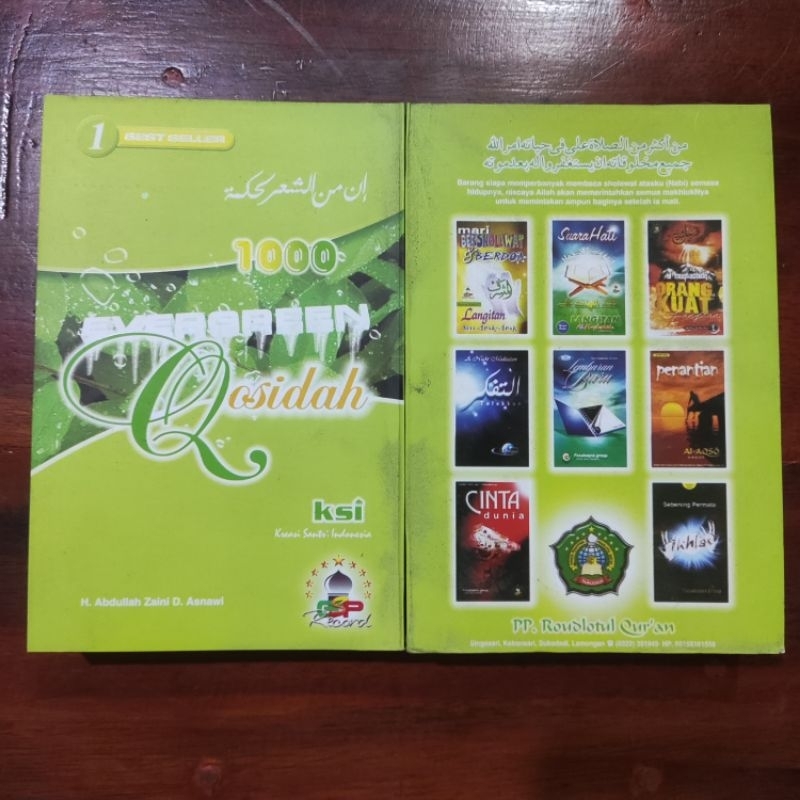 EVERGREEN QOSIDAH / BUKU KUMPULAN QOSIDAH