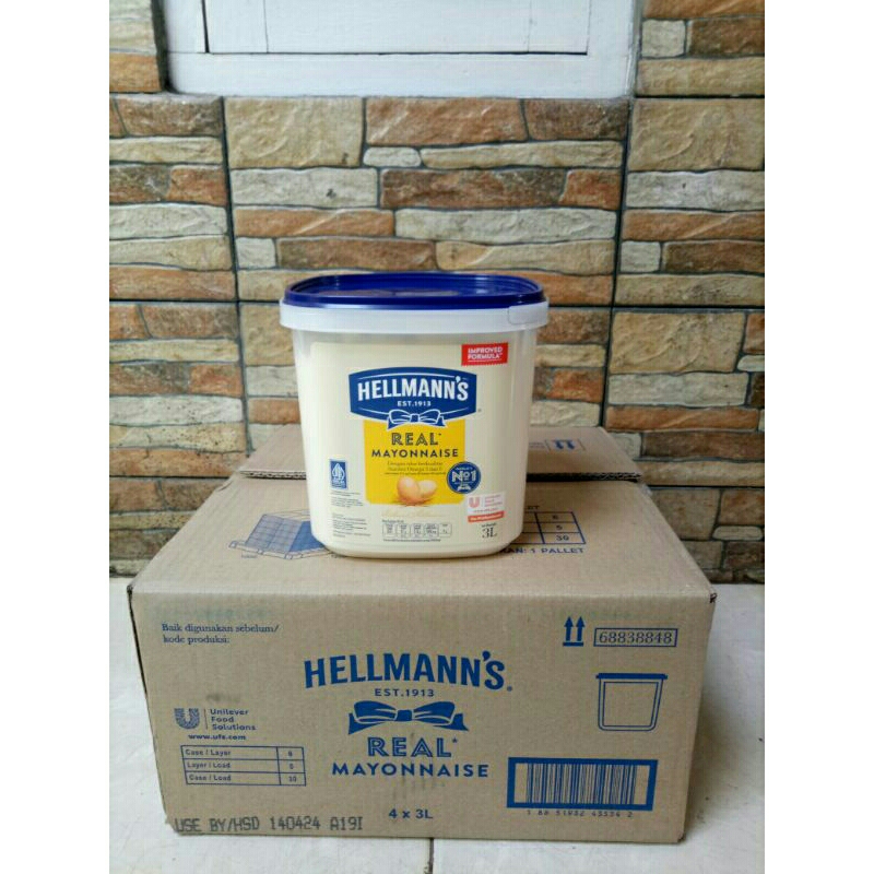 

HELLMANNS Best Foods REAL Mayonnaise Best Food Mayonais