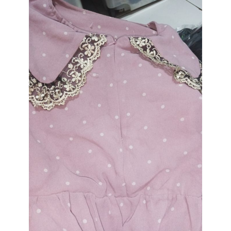 gamis pesta preloved