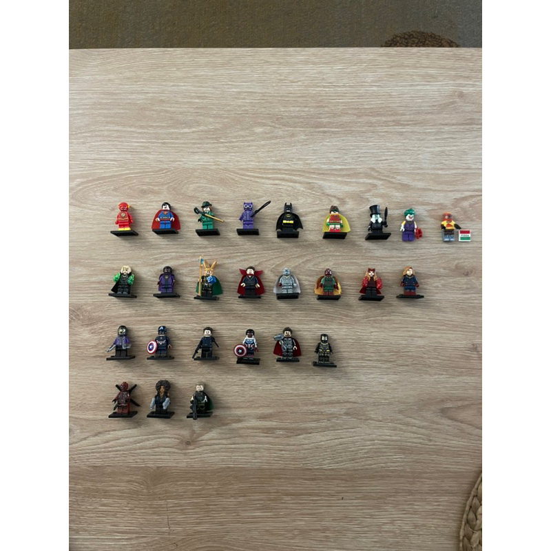 Lego Bricks Batman Superman & Marvel