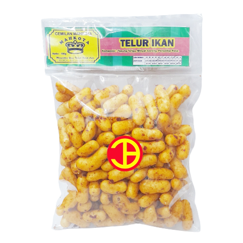 

Mahkota Kerupuk Pilus Kapsul Telur Ikan Bumbu Rujak 100 gr