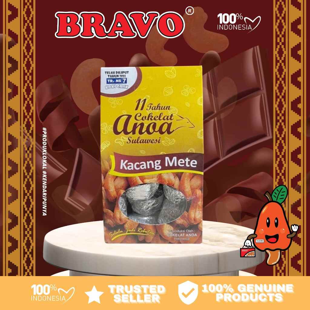 

Coklat Anoa Varian Kacang mete