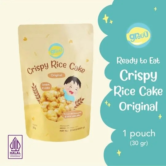 

GROUU CRISPY RICE CAKE ORIGINAL 30GR