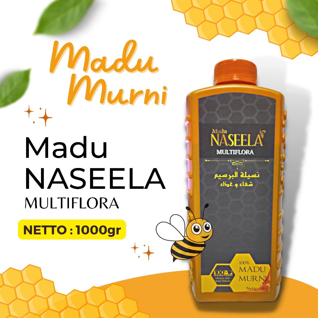 

madu naseela-madu multiflora super 1kg