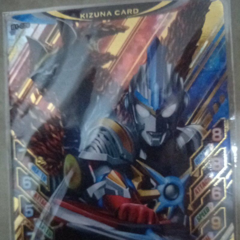 kartu ultraman fusion fight  kizuna card