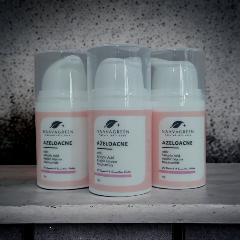 [100% ORIGINAL] NAAVAGREEN AZELOACNE - SERUM - NAAVAGREEN - SERUM ACNE - SERUM JERAWAT