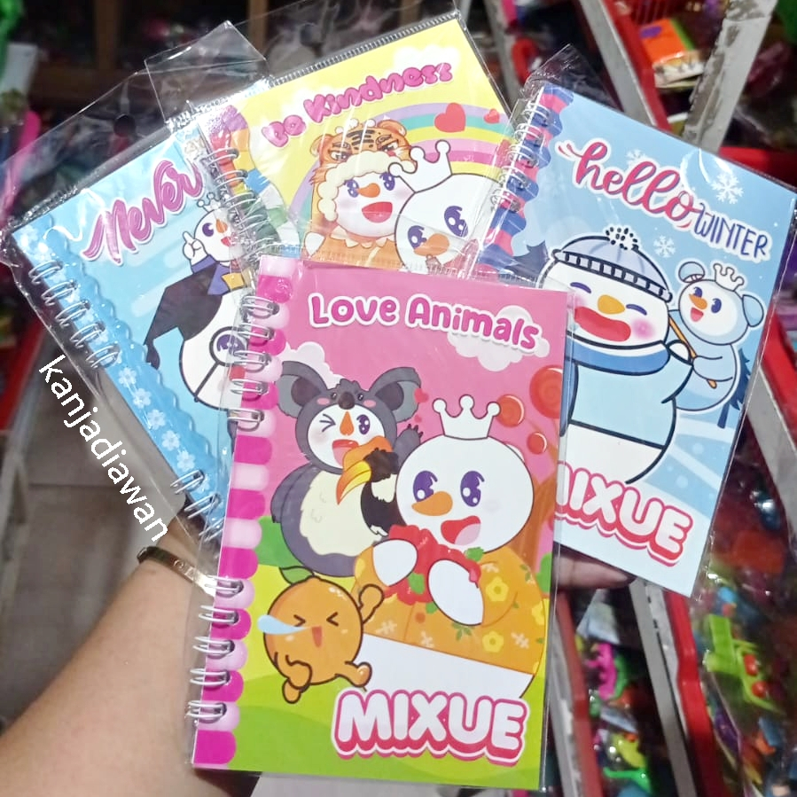

Notebook Mixue Murah Buku Memo A6 Mixue Book