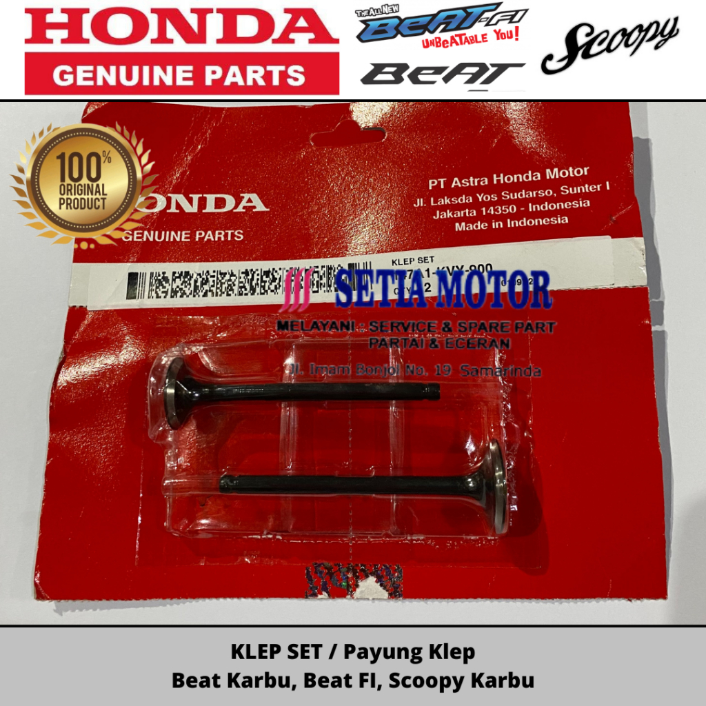 KLEP SET / Payung Klep Beat Karbu, Beat FI, Scoopy Karbu
