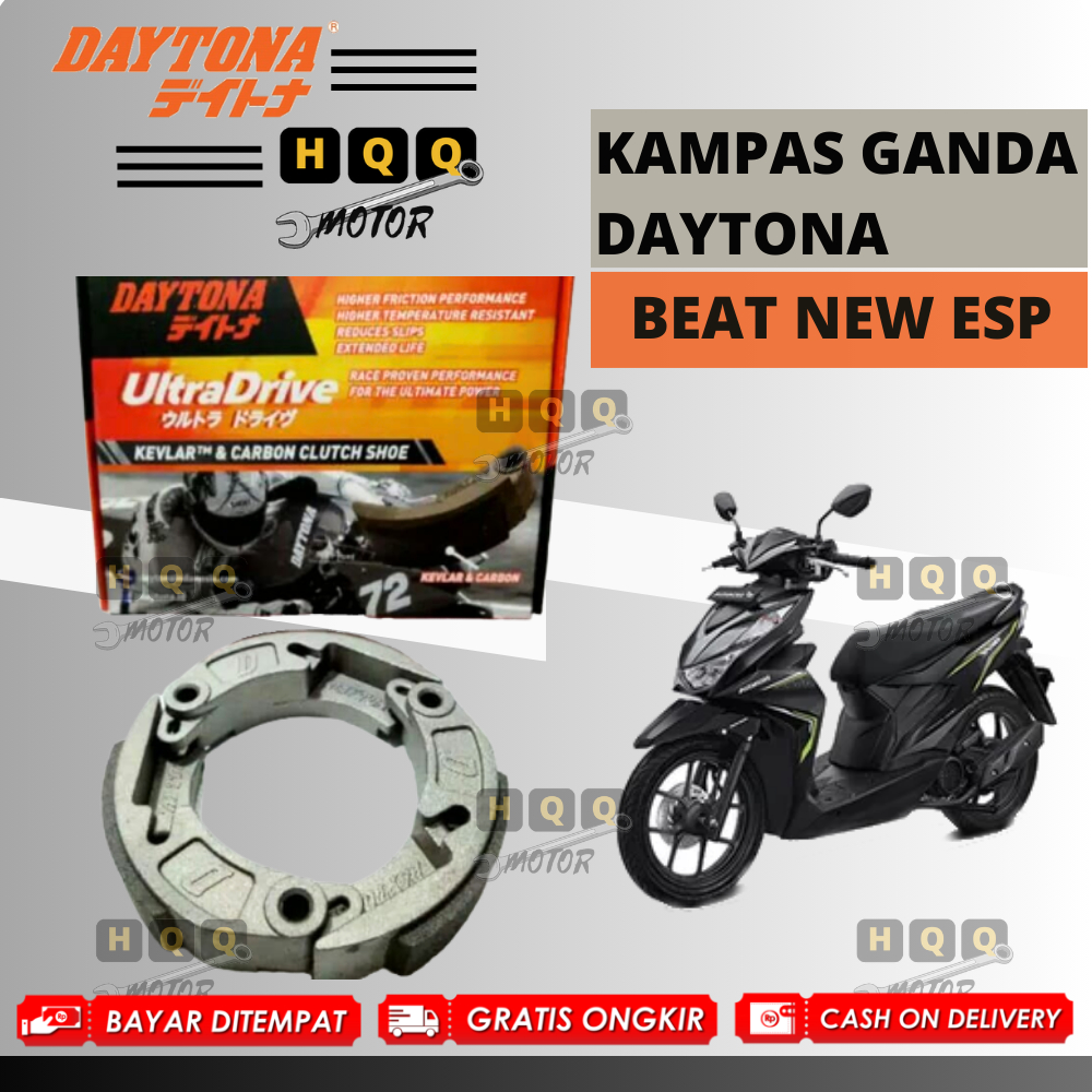 Kampas Ganda Daytona Beat Esp New LED Original Racing 4633