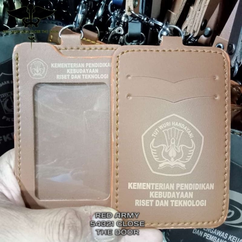 

Holder ID Card Tali Lanyard Name Tag Logo KEMENRISTEK