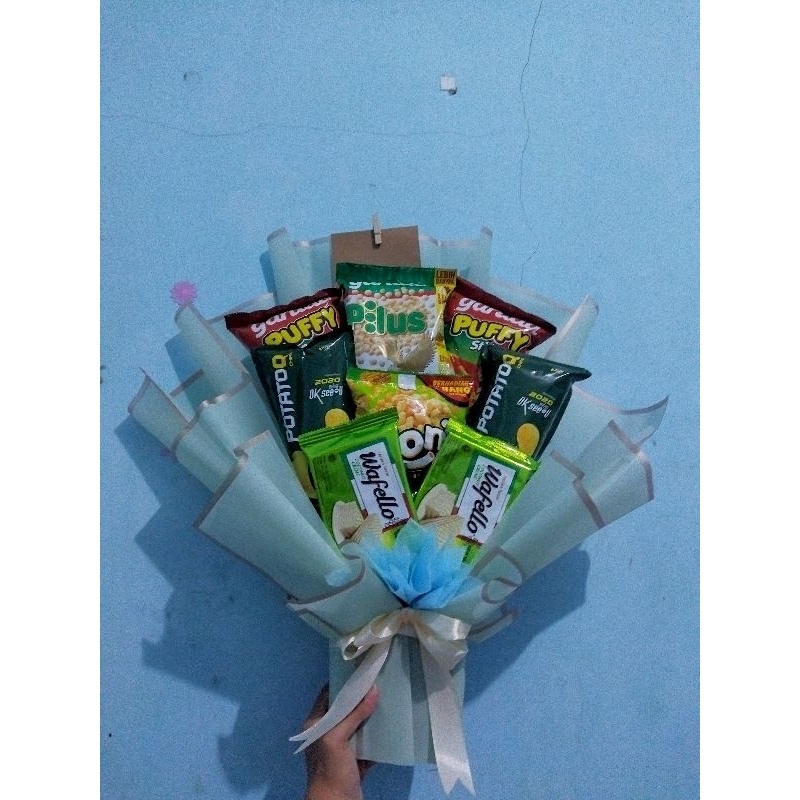 

Bouquet Snack ll Snak Buket ll Free Packing