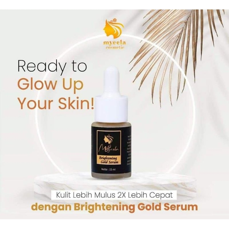 Mycela brightening gold serum / Serum Retinol Mycela