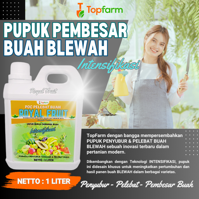 Pupuk Pembesar Buah Blewah / Pupuk Buah Blewah / Pupuk Penyubur Daun Dan Buah / Pupuk Pelebat Buah /