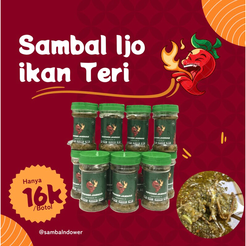 

SAMBAL NDOWER// SAMBAL IJO TERI PETE