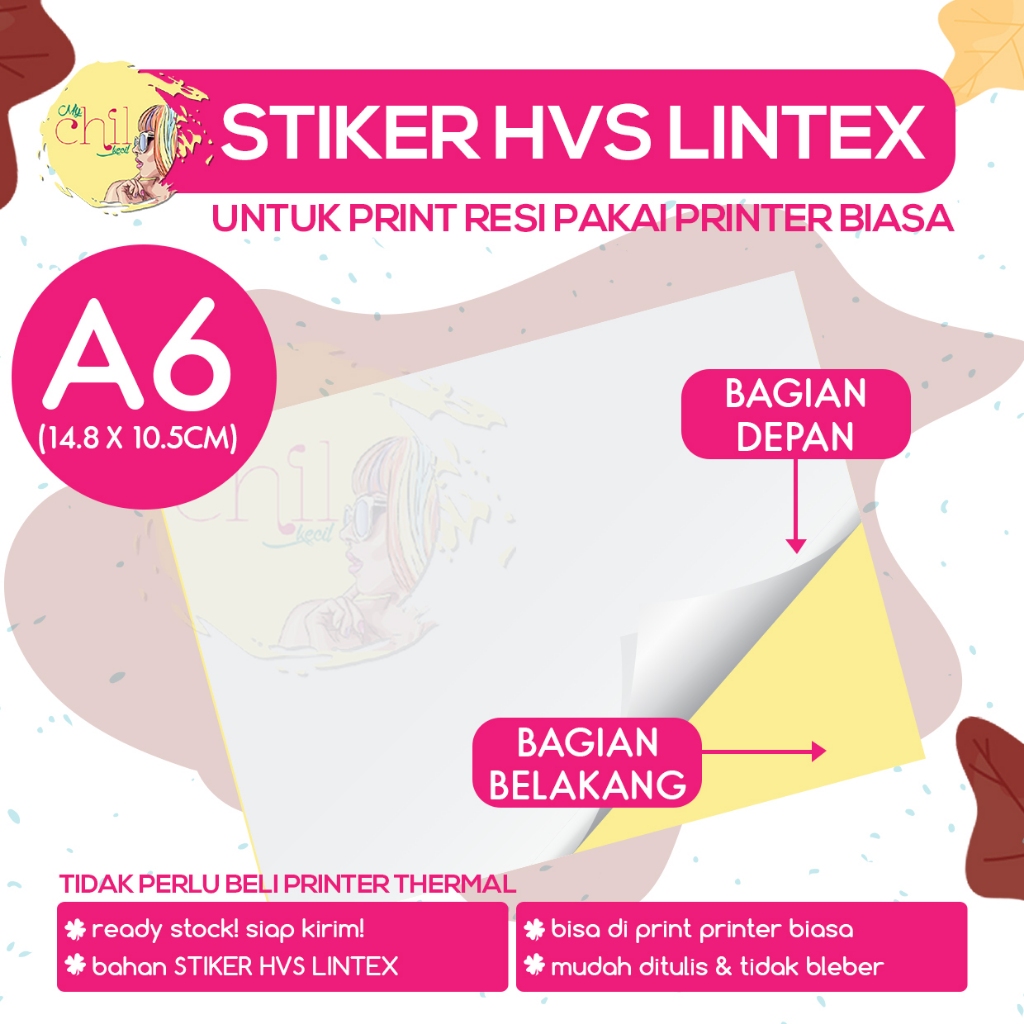 

STIKER HVS ISI 100/STIKER OLSHOP / STIKER PRINT ALAMAT / STIKER PRINT / STIKER RESI SHOPEE / THERMAL