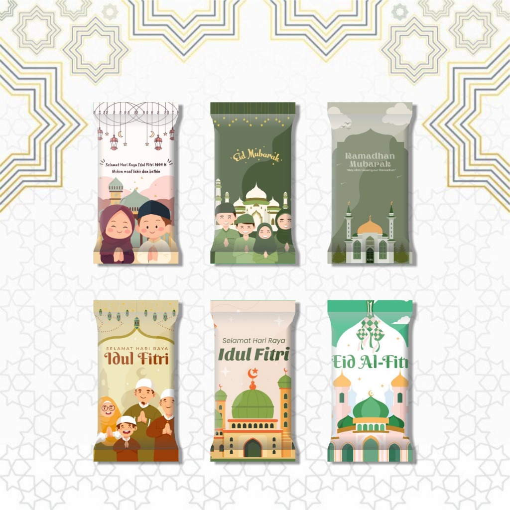 

Prima Shabby Craft Amplop Angpau Permen Lebaran Idul Fitri Anak Cewek Cowok Hadiah Kado Paket Isi 6