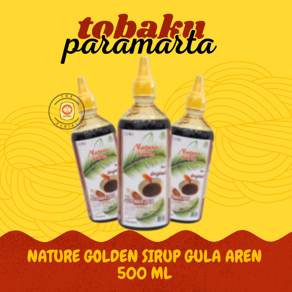 

SIRUP GULA AREN NATURE GOLDEN 500 ML / SIRUP GULA AREN