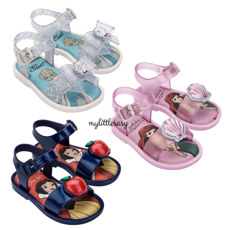 Mini Melissa Mar Sandal + Disney Princess BB