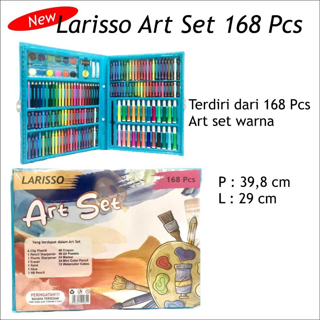 

Larisso Art Set 168pcs