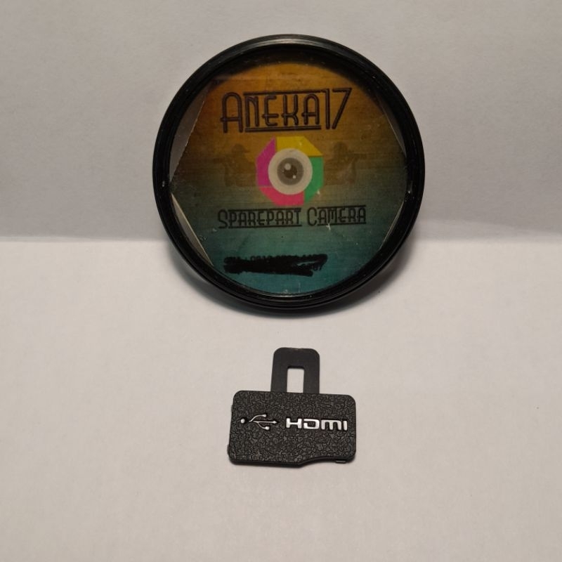 rubber karet hdmi usb for Canon eos M50